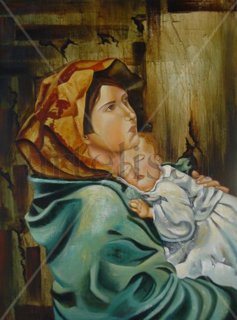 Virgen con niño