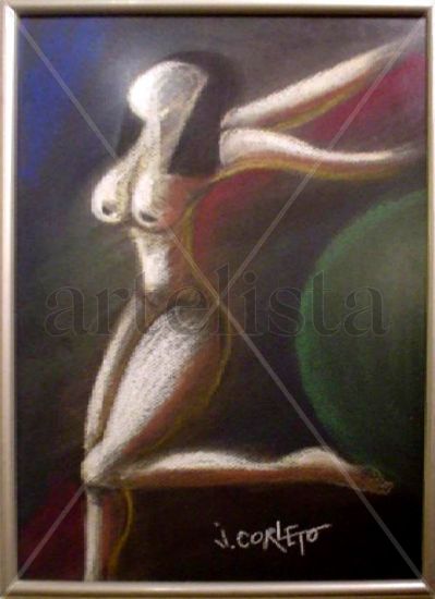 SUEÑOS DE SUEÑOS Pastel Paper Nude Paintings