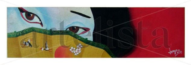 GEISHA Others Paper Figure Painting