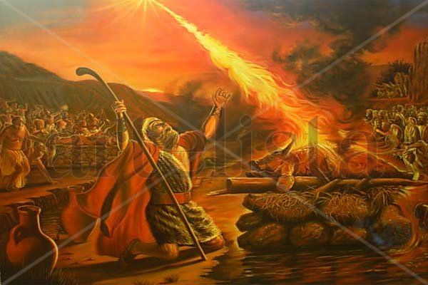 Tema biblico del antiguo testamento Oil Canvas Figure Painting