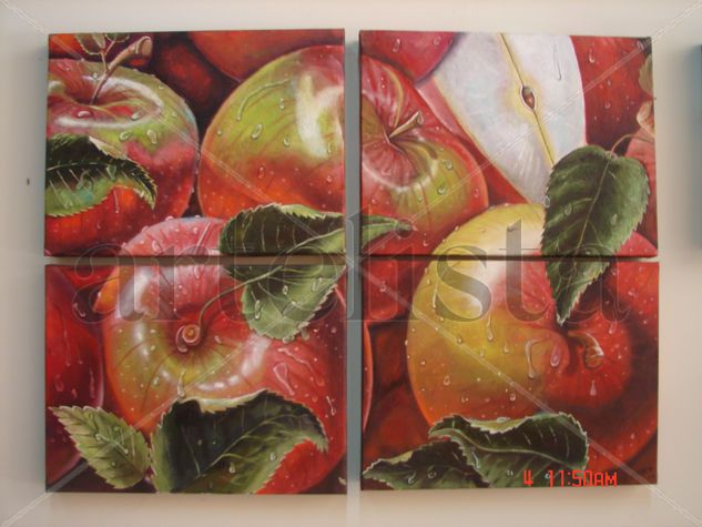 Manzanas Oil Canvas Landscaping