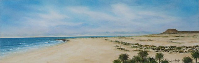 Dunas de Corralejo 3 Oil Canvas Landscaping