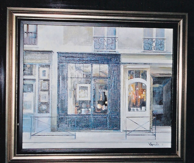 TIENDA DE PARIS Oil Canvas