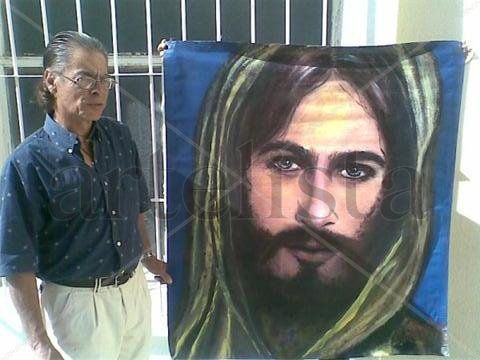 Nazareno de Los Cabos Óleo Lienzo Retrato