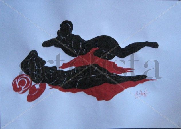 mujeres tumbadas