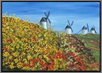 Molinos en primavera