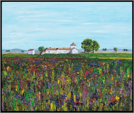 Cortijo en primavera