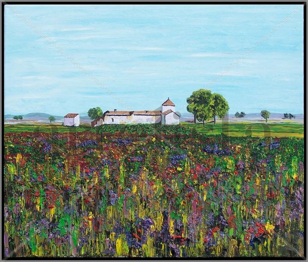 Cortijo en primavera