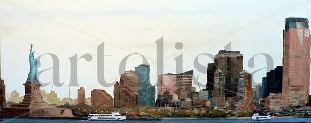 Manhattan I Acrylic Canvas Landscaping