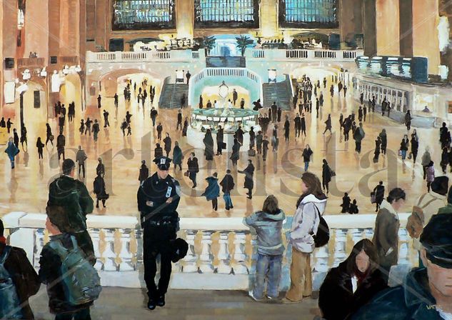 Grand Central Acrylic Canvas Landscaping