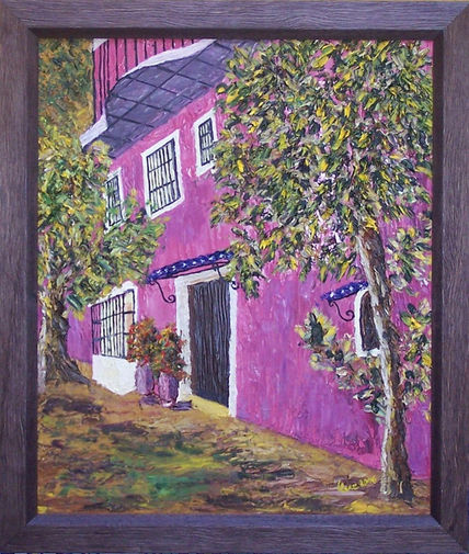 Fachada rosa