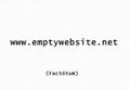 Empty Website