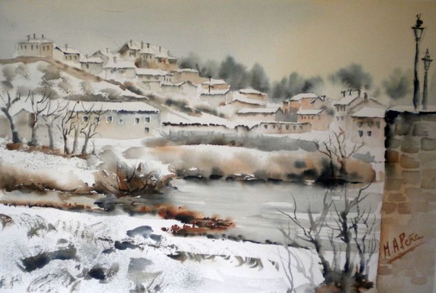 Nevada en Simancas Watercolour Paper Landscaping