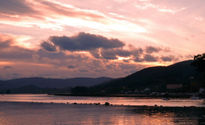 Atardecer en la ría