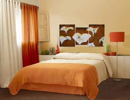 Calas en dormitorio