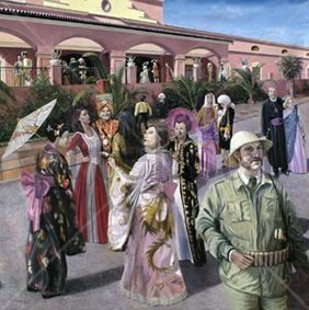 Disfraces en la Hacienda
