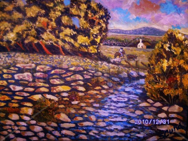 paisaje campestre Oil Canvas Landscaping