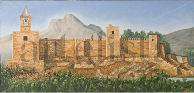 ALCAZABA DE ANTEQUERA Oil Canvas Landscaping