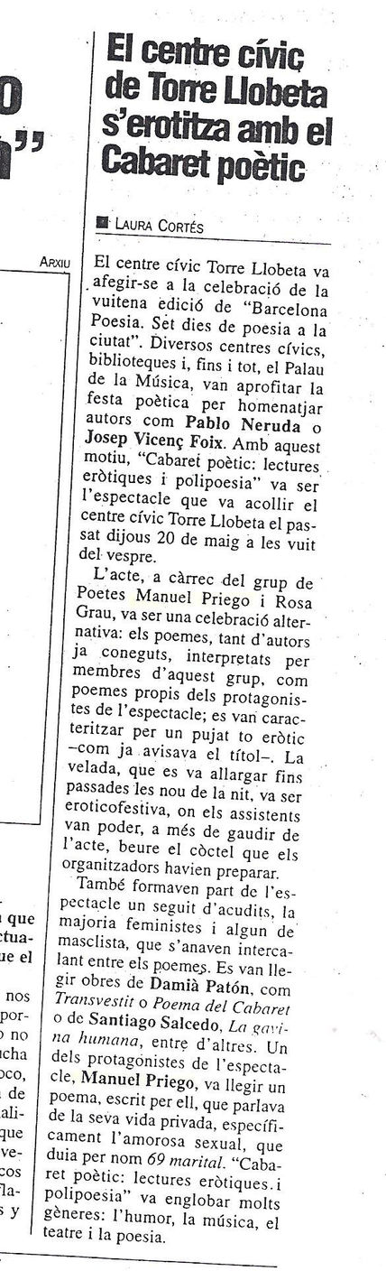 El centre cívic de...
