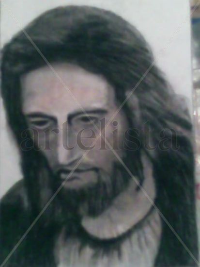 JESUS Charcoal