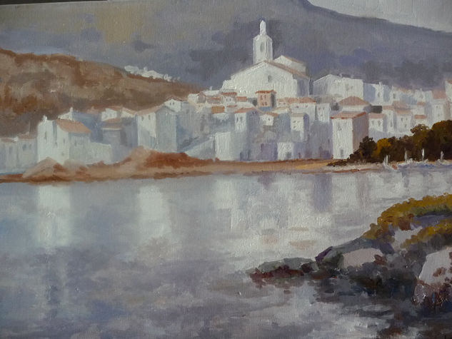 Cadaqués Oil Canvas Marine Painting