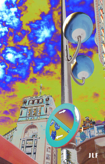 Plaza de Callao psicodélica.