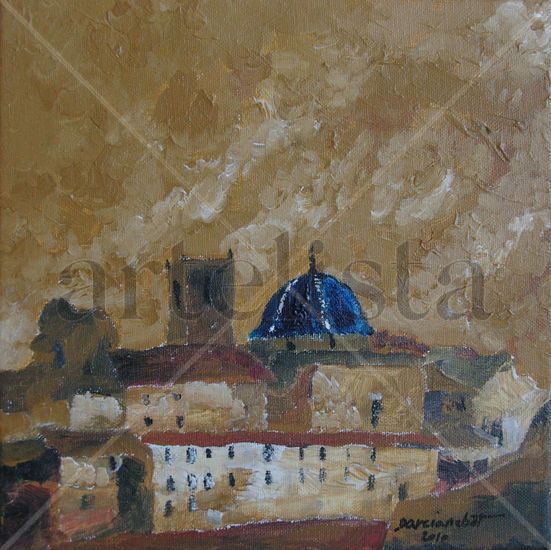 CUPULAS 5 Acrílico Lienzo Paisaje