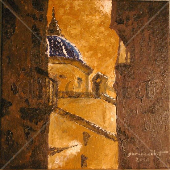 COSTERETA DELS MORTS Acrylic Canvas Landscaping