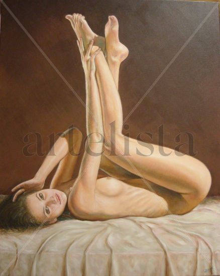 Elisa Oil Canvas Nude Paintings