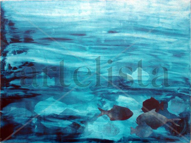 caladoiro Oil Panel Marine Painting