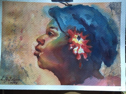 Cabeza  de negrita