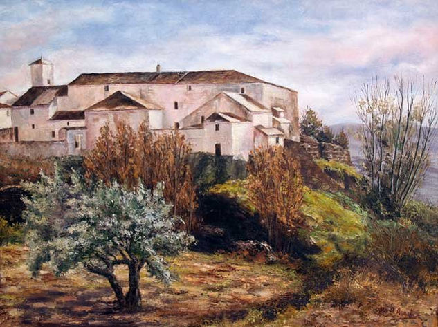 Villanueva de Cauche Oil Canvas Landscaping