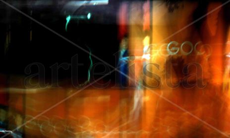 lineas composiciones en naranja