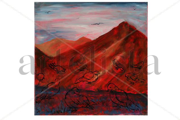 Capacidad de Vuelo Oil Canvas Landscaping