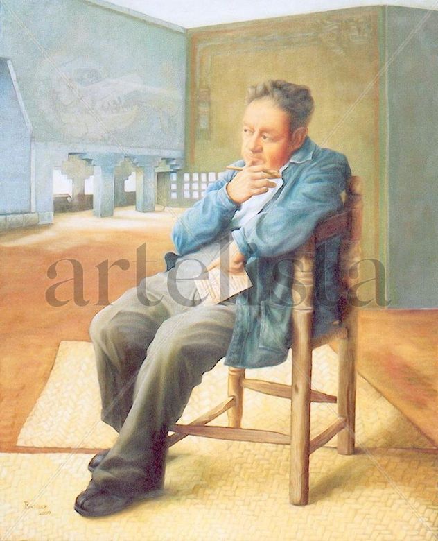 Retrato de Diego Rivera