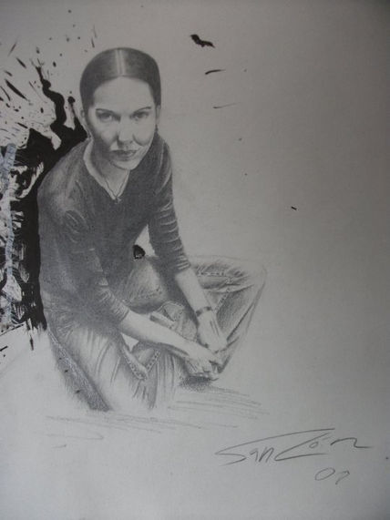 Mujer sentada