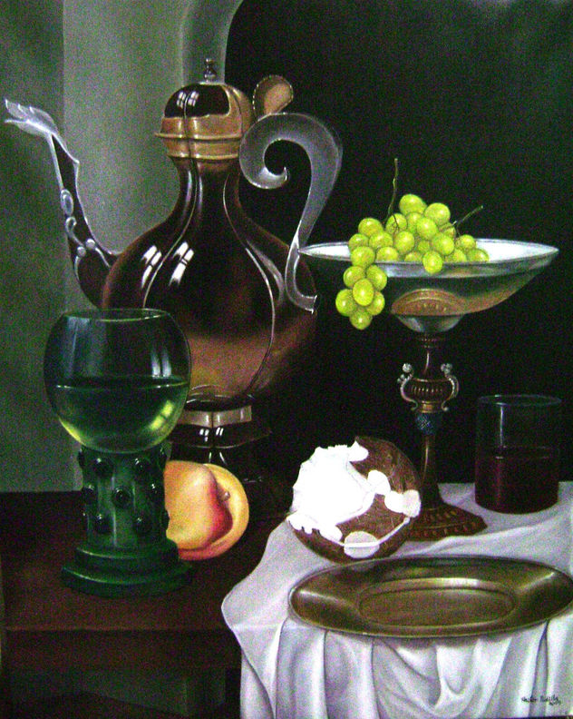 bodegon con manzana
