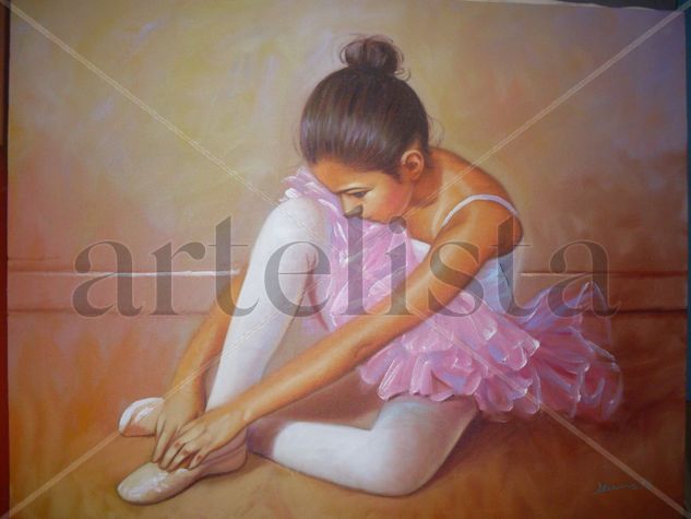 bailarina Oil Canvas Landscaping