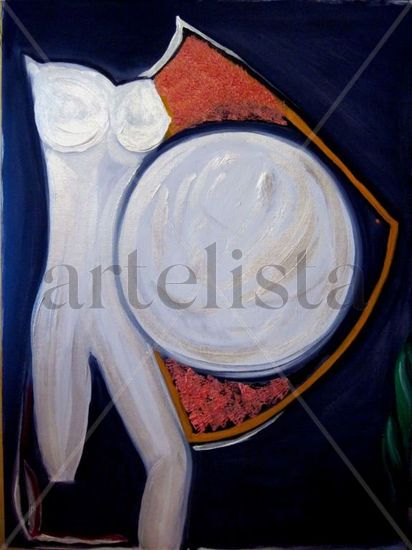 Ancora a la vita Oil Canvas Figure Painting