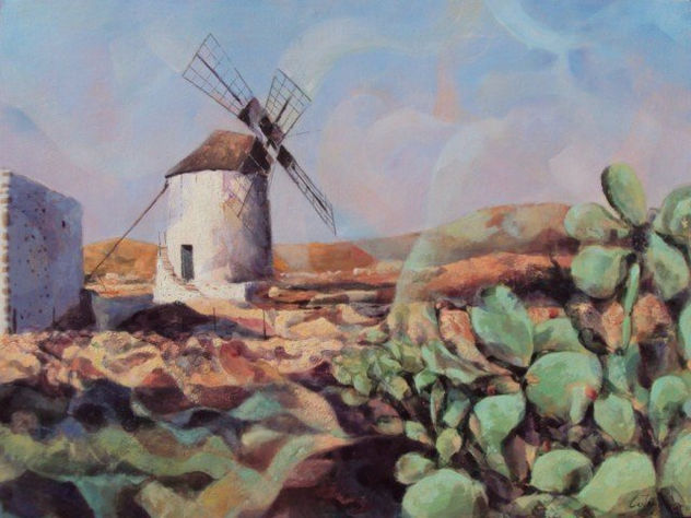 Molino de Tiscamanita en movimiento