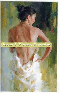 CHICA ESPALDA 4 Oil Canvas Nude Paintings