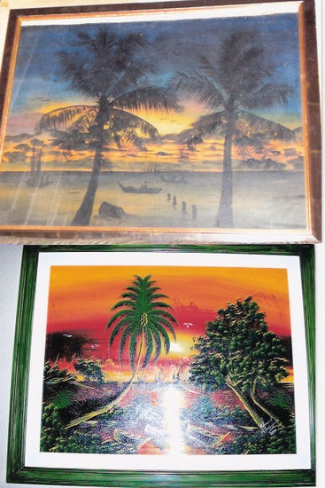 ambiente caribeño Oil Canvas