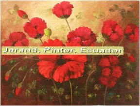 FLORES 7 Oil Canvas Floral Painting