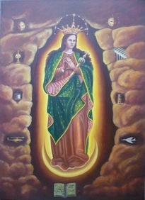 La virgen del...