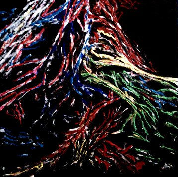 Caos Acrylic Canvas Others