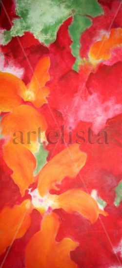 Espíritu de Fuego Oil Canvas Landscaping