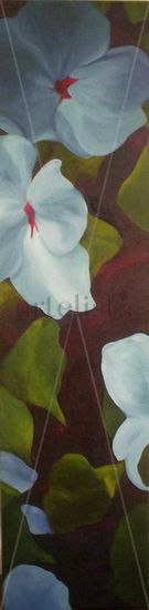 Familia Oil Canvas Floral Painting