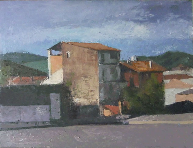 Racó d'Olot Oil Canvas Landscaping