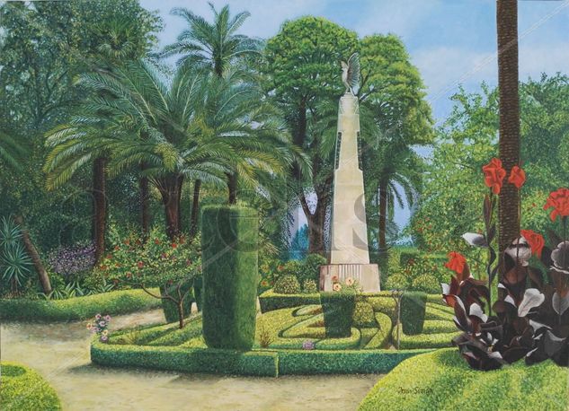 El Parque Oil Canvas Landscaping