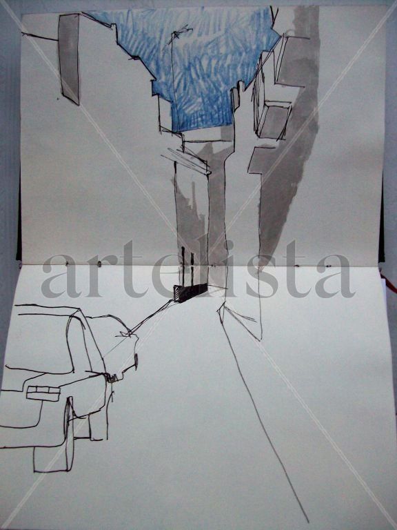 dibujos de calle